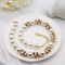 Pearl Moissanite Biżuteria Naszyjniki Okrągły kształt obręczy dla kobiet
