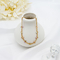 Etiopskie bransoletki ślubne z koralikami Biżuteria Stop Złoty przezroczysty Akryl 21,5 mm Bransoletka śrubowa