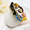 Kolor tęczy Luksusowa bransoletka męska Infinity Bransoletka ze stopu z koralikami Biżuteria
